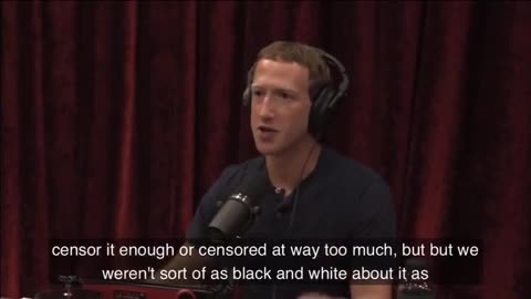 Mark Zuckerberg on the Hunter Biden laptop Story