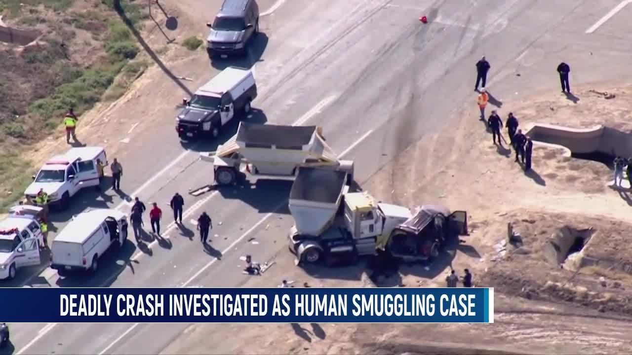 Deadly Crash Involving 25 People Crammed Inside SUV Prompts Human Smuggling Investigation