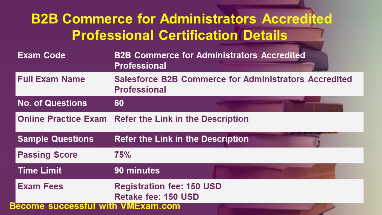 B2B Commerce for Administrators Accredited Professional | Get Ready to Crack