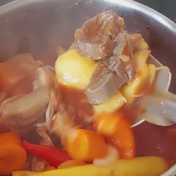 Mouthwatering Beef Stew Ready for Dinner #beef #beefstew #food #foryou #homemade #howto #cooking