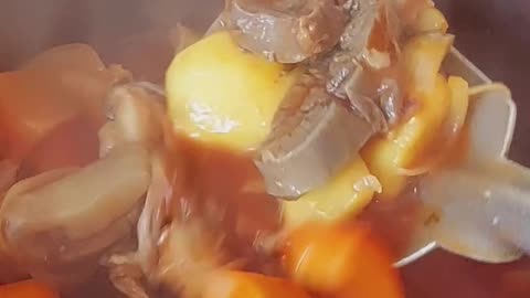 Mouthwatering Beef Stew Ready for Dinner #beef #beefstew #food #foryou #homemade #howto #cooking