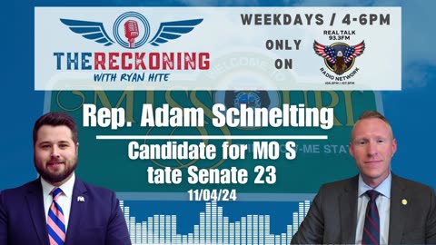 INTERVIEW: Rep. Adam Schnelting — MO State Senate 23 | 11/04/2024