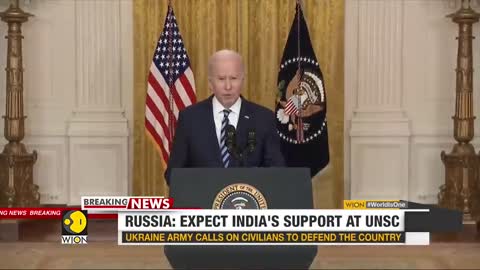 Joe Biden unleashes robust new sanctions on Russia | Ukraine crisis latest news updates | World News