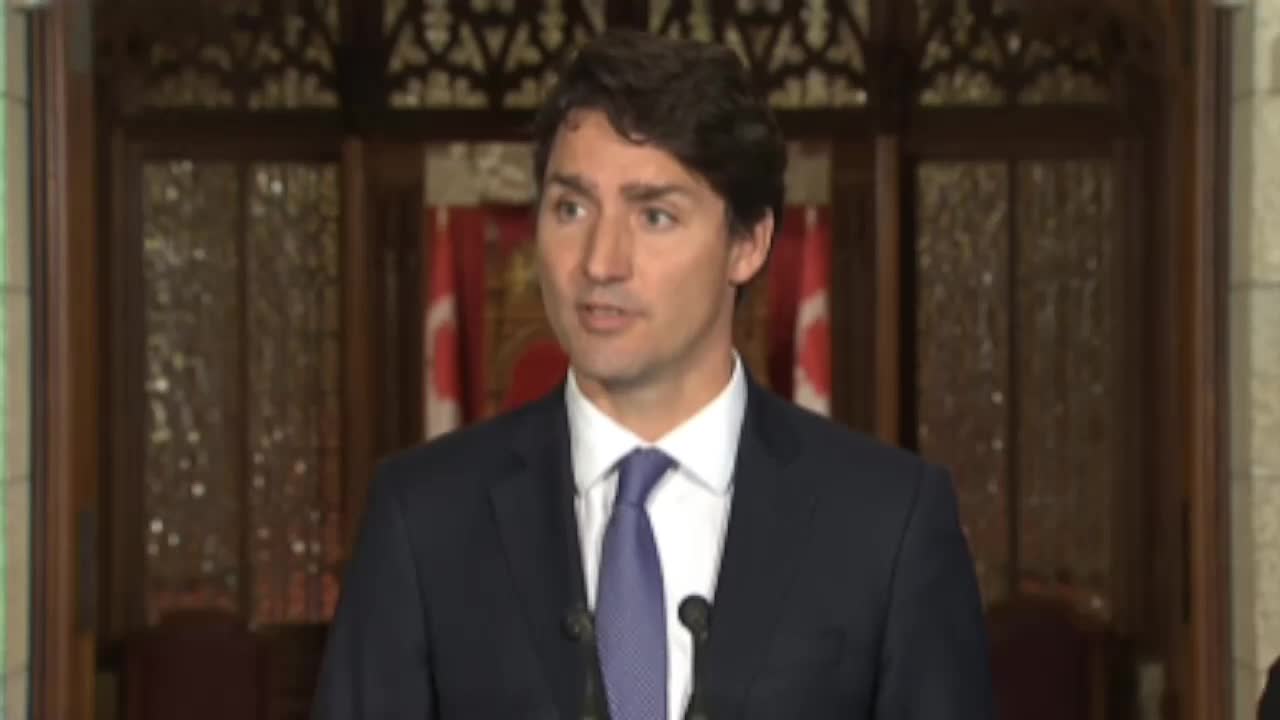 Trudeau States "We Need to Stand Up For Peoples Rights"