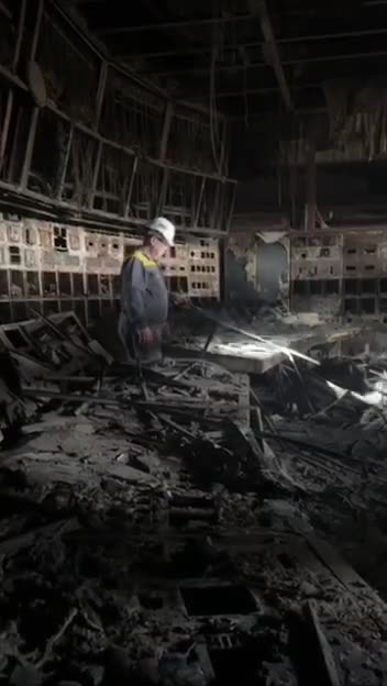 DTEK has shown what one of its thermal power plants looks like from the