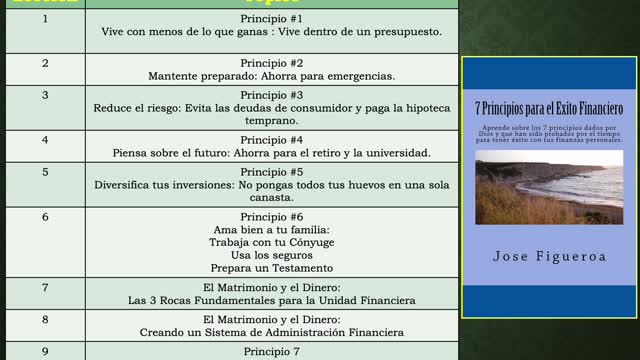 Nuevo Curso: 7 Principios para el Éxito Financiero