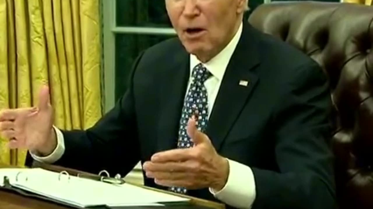 Biden Reacts "he's Lying!"