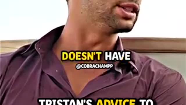 Tristan Tate's Advice On Balakan the Citzens
