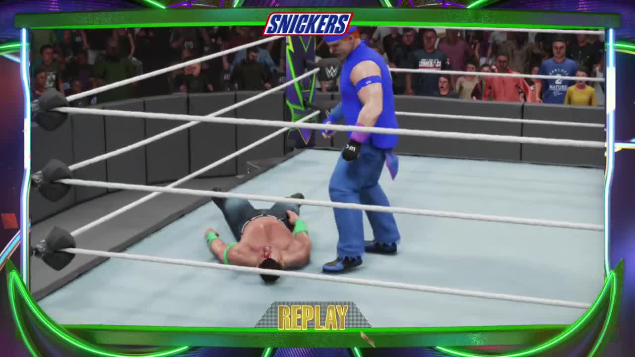 WWE 2K19 CAW Vs. John Cena June 16, 2019