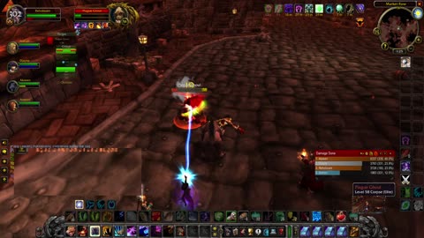 World of Warcraft Classic Druid going tanking at Strat Live