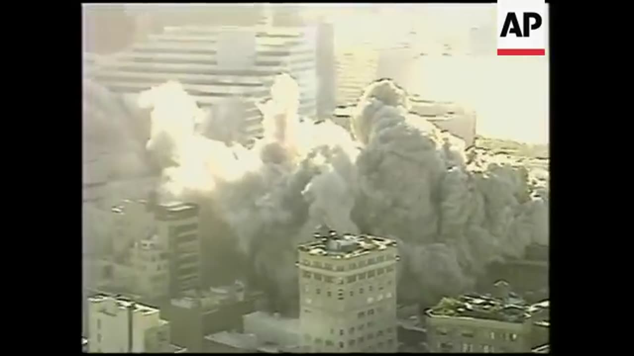 Building weakened by WTC attack collapses (AP)