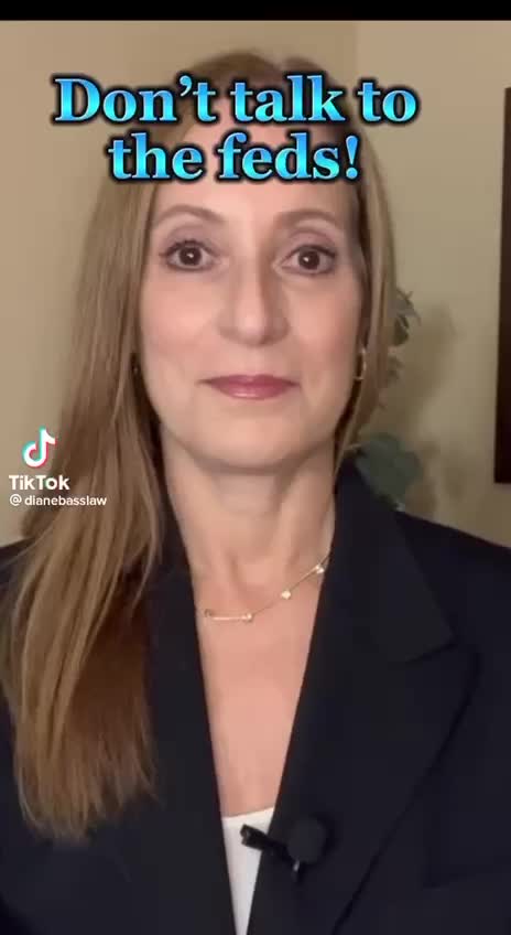 What to do if The Feds come to your door.