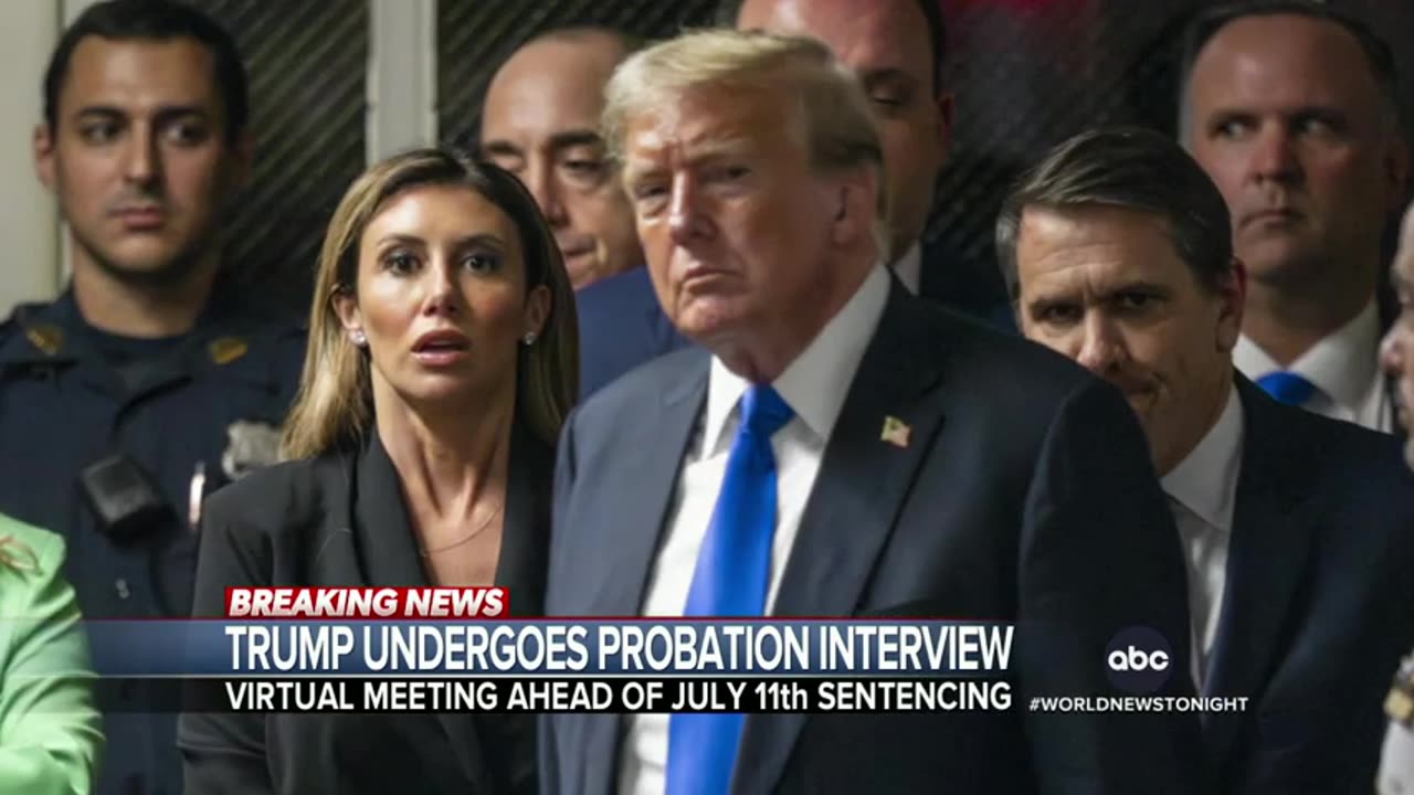 Donald Trump faces New York pre-sentencing probation interview ABC News