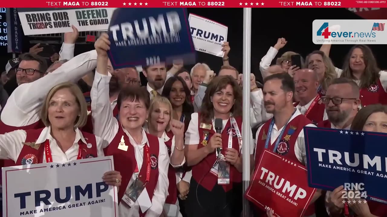 RNC 2024 🐘 Idaho Cast all 32 delegates for Donald J Trump!