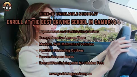 Tired of Unreliable Schools? Enroll at the Best Driving School in Cambridge Now