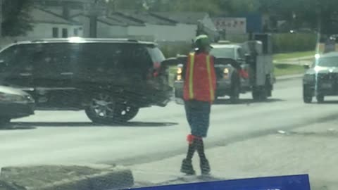 Dancing Highway Traffic Director