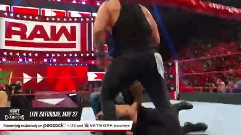 Full Match-Roman Reigns vs.Drew Mclntyre:Raw,May 6,2019