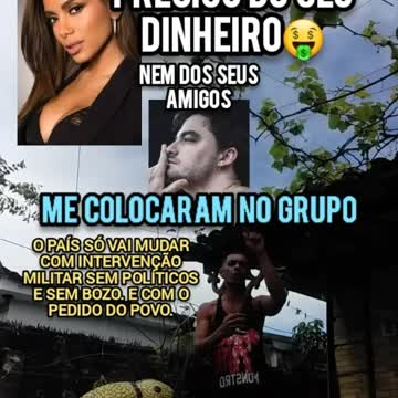 ANITTA EU NÃO PRECISO DO SEU DINHEIRO. TENTARAM ME COMPRAR!
