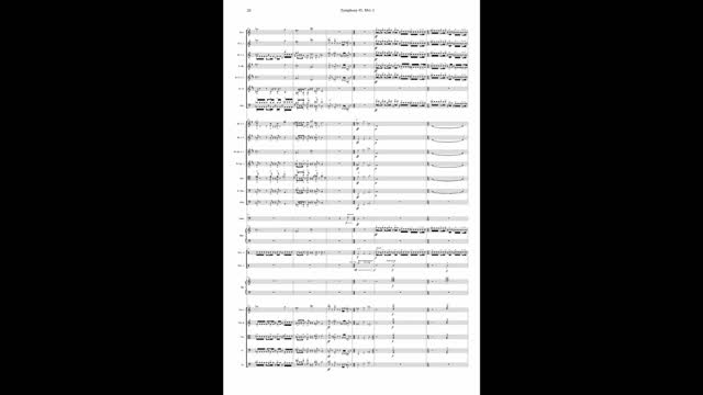 Symphony #1, Mvt. 1