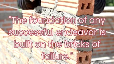 Failures Forge Future Success