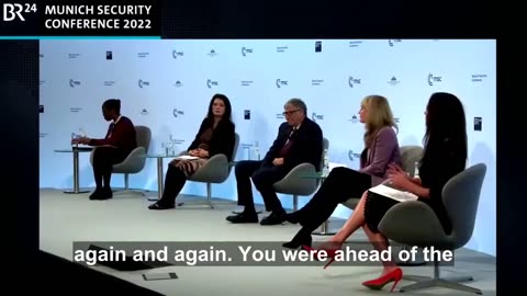 Gates crying at WEF because they didn't vaccinate more.