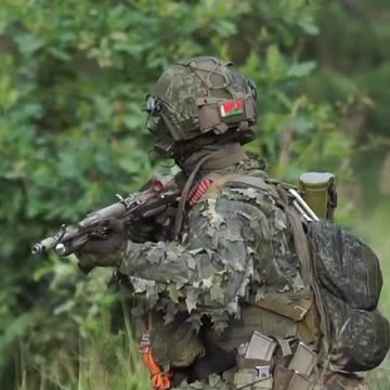 Vojáci speciálních sil Běloruska