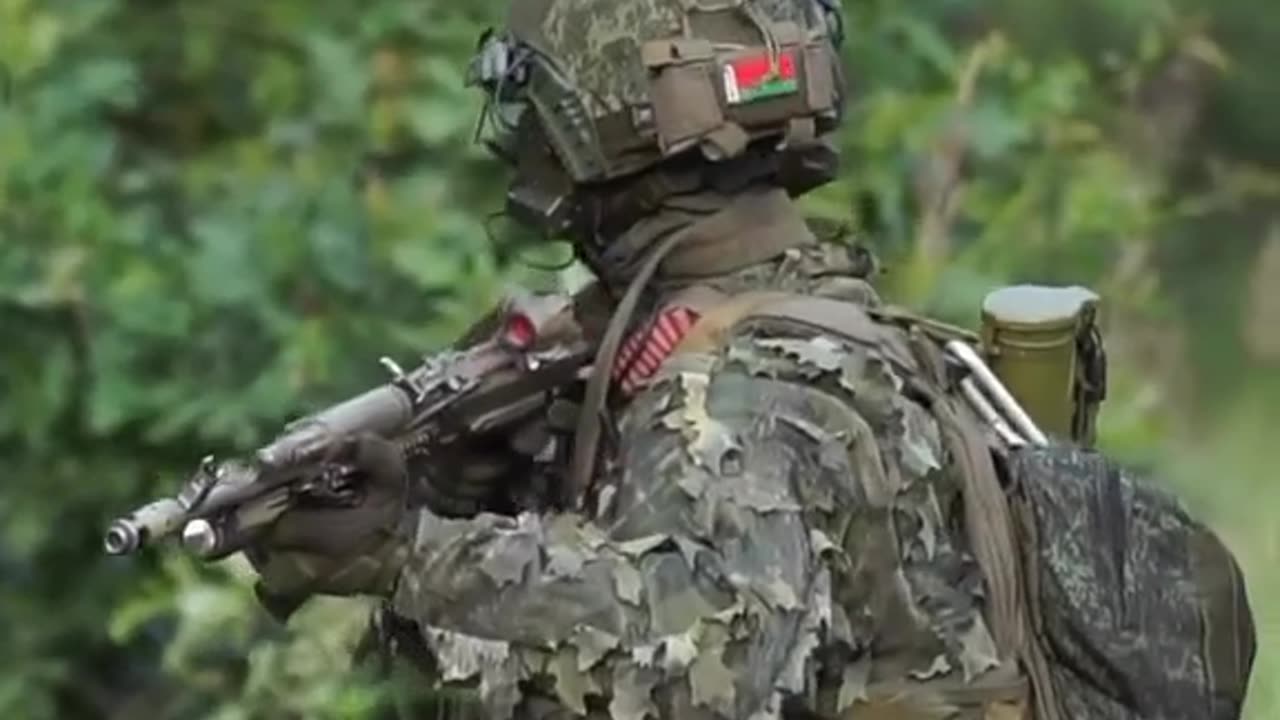 Vojáci speciálních sil Běloruska