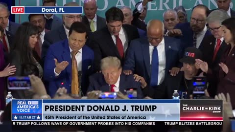 PRESIDENT TRUMP THE CHAMPION FOR THE PEOPLE OF FAITH