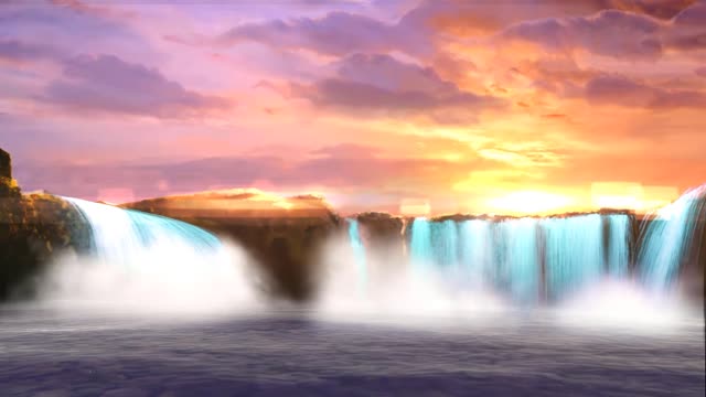 Waterfall Meditation - Relaxing Waterfall Vidoe and Soothing audio