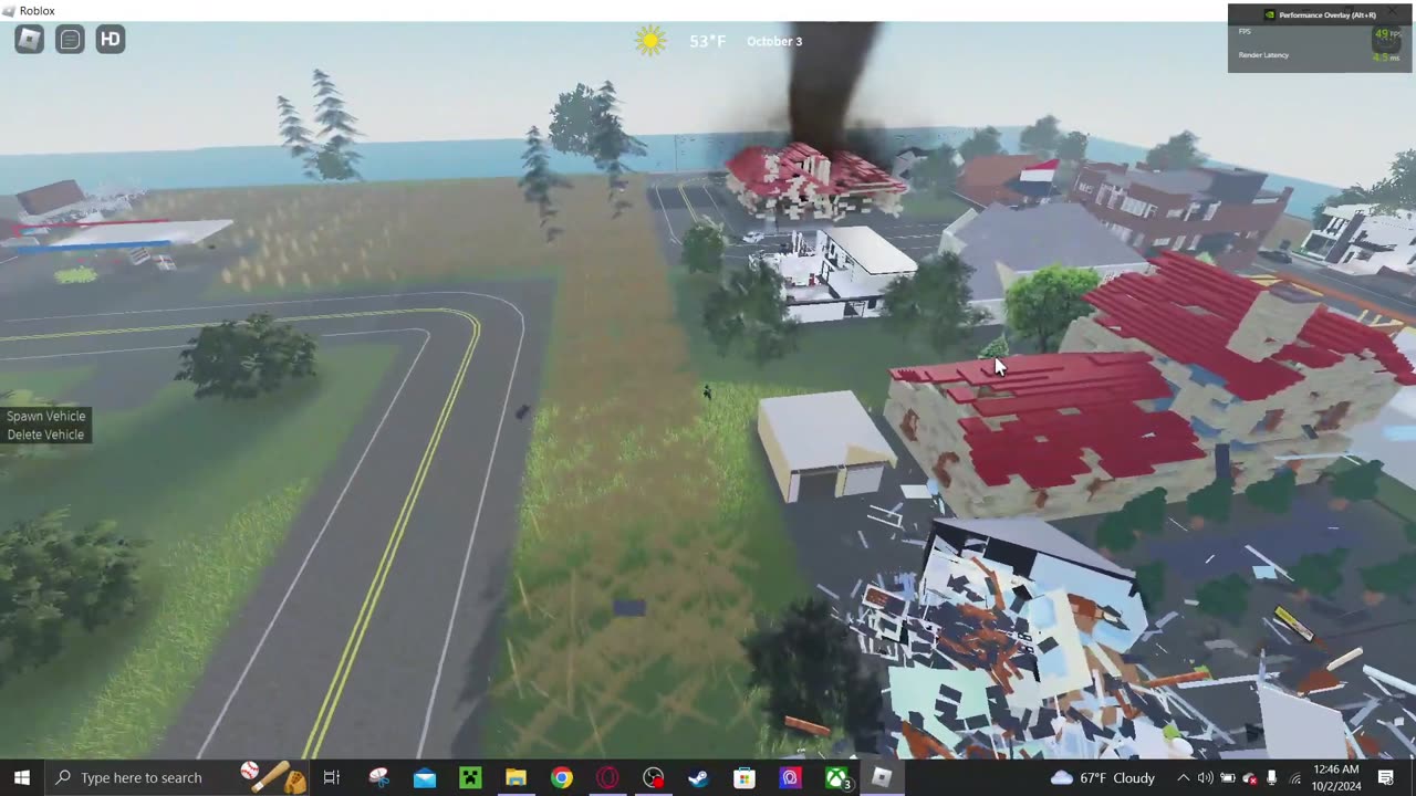 ROBLOX: Indonesia Tornado Destruction [Full Gameplay #147 -2024]