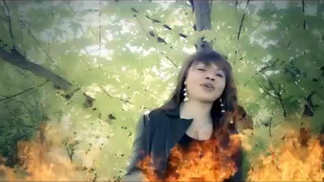 Surrounded by fire