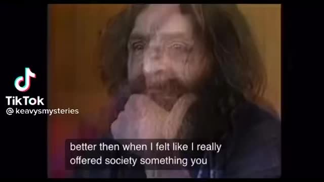 charles manson interview