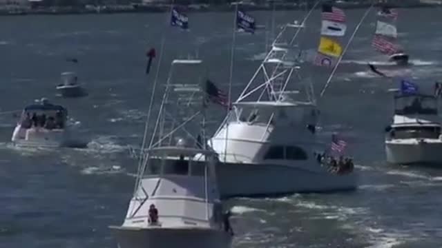 Trump Boat Parade is cruising along the Jersey Shore hoping to set a new world record | US Hub