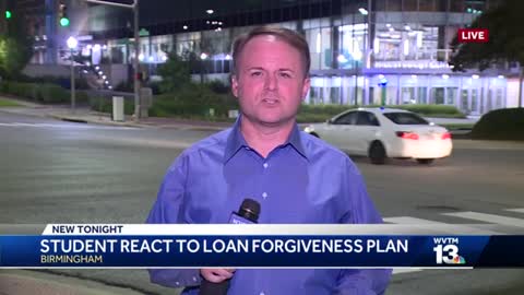 College students react to loan forgiveness plan