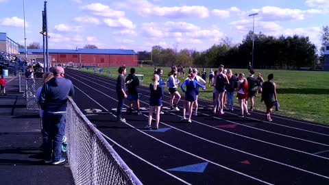 4.19.21 100m Dash Heat 1