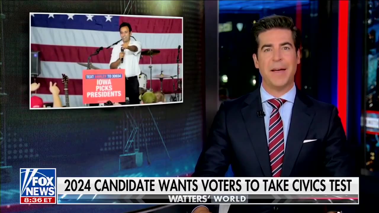 Vivek Ramaswamy on Fox News' Jesse Watters Primetime on Civic Engagement