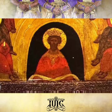 RUSSIAN ICON:Christ & The Apostles Depicted Black In Ancient Art (Icon)