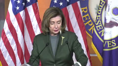 Speaker Pelosi Promotes America COMPETES Act At Weekly Press Briefing