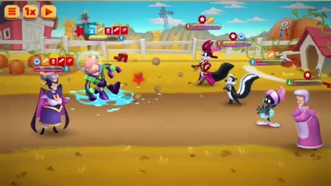 Aliens are Attacking the Farm! Looney Toons Progress