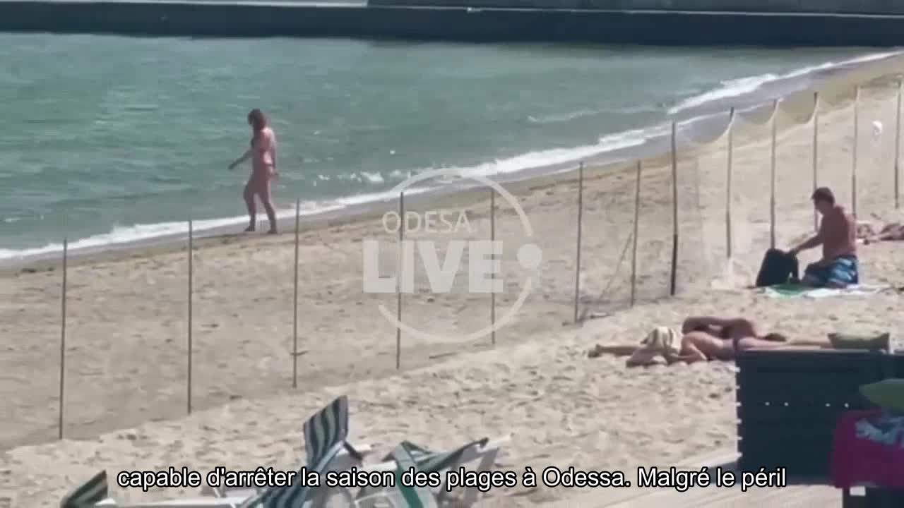 Ni les clôtures, ni les mines, ni la police ne sont en mesure d'arrêter la saison des plages à Odes