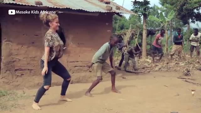 Masaka Kids Africana Dancing Joy Of Togetherness ft 3wash_hip_hop & Karina Palmira