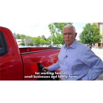 Watch Mike Pence pretending to pump gas. He is now trying to figure out how to delete this