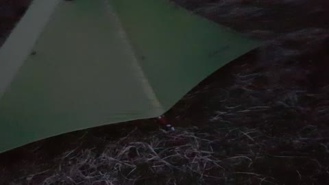 Tent is finally done. DARTMOOR.