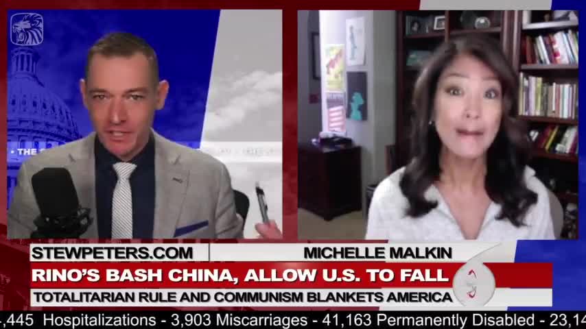 RINO's Bash China, Allow U.S. To Fall: Totalitarian Rule And Communism Blankets America