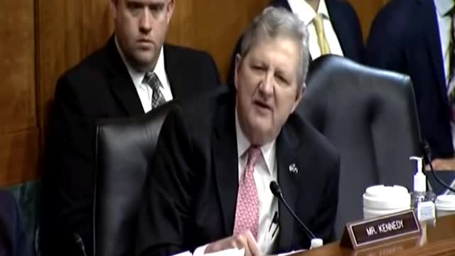 Senator Kennedy of Louisiana Sees a 'Duck', and a Duck is what He Calls It