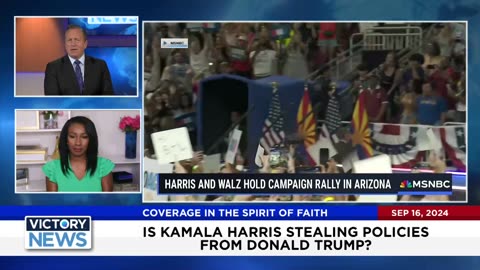 Victory News 9/16/24 - 11a.m: Still No Details: Interview of Kamala Harris Reveals Nothing New
