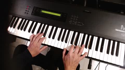 How to play "The Rapture Cometh" on piano