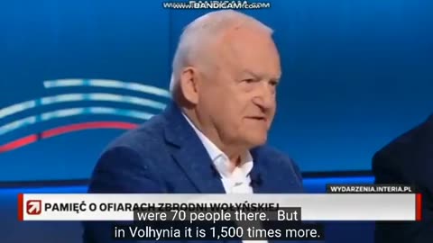 Leszek Miller o ukraińskich zbrodniach na Wołyniu