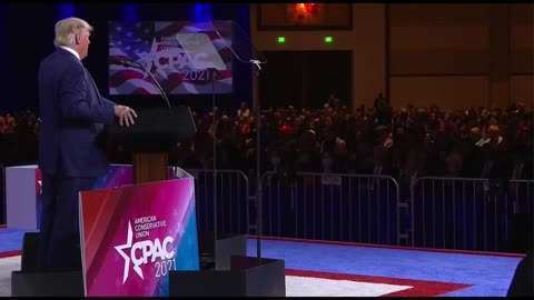 Vystúpenie Donalda Trumpa na konferencii CPAC 2021