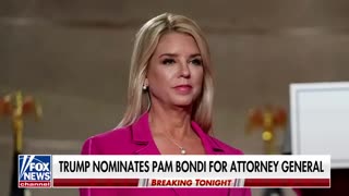 BREAKING NEWS Trump nominates Pam Bondi for US attorney general